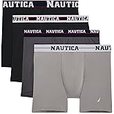 Nautica Men's 4 Pack Limited Edition Micro Stretch Boxer Briefs