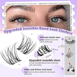 Invisible Band Lash Clusters Kit Wispy Natural
