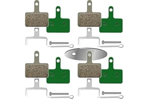 DYISLAND MT2S 4 Pairs Bike Brake Pads,Bicycle Disc Brake Pads for TRP Tektro Shimano Deore Br-M575 M525 M515 T615 T675 M505 M