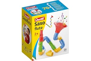 Quercetti Saxoflute – 16 Piece Build Your Own Instrument Set