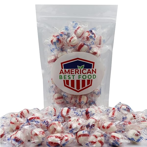 SOFT PEPPERMINT PUFFS, KING LEO CANDY (1.5 LB)