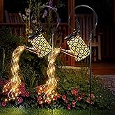 WDLFCGC 2 Pack Solar Watering Can with Lights,Solar Outdoor Garden Decor Waterproof Hanging Lantern Landscape Lights Outside Decorations for Yard Lawn Patio Gardening Gifts.
