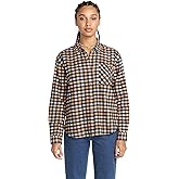Volcom Women's Plaid to Meet U Long Sleeve Flannel Shirt