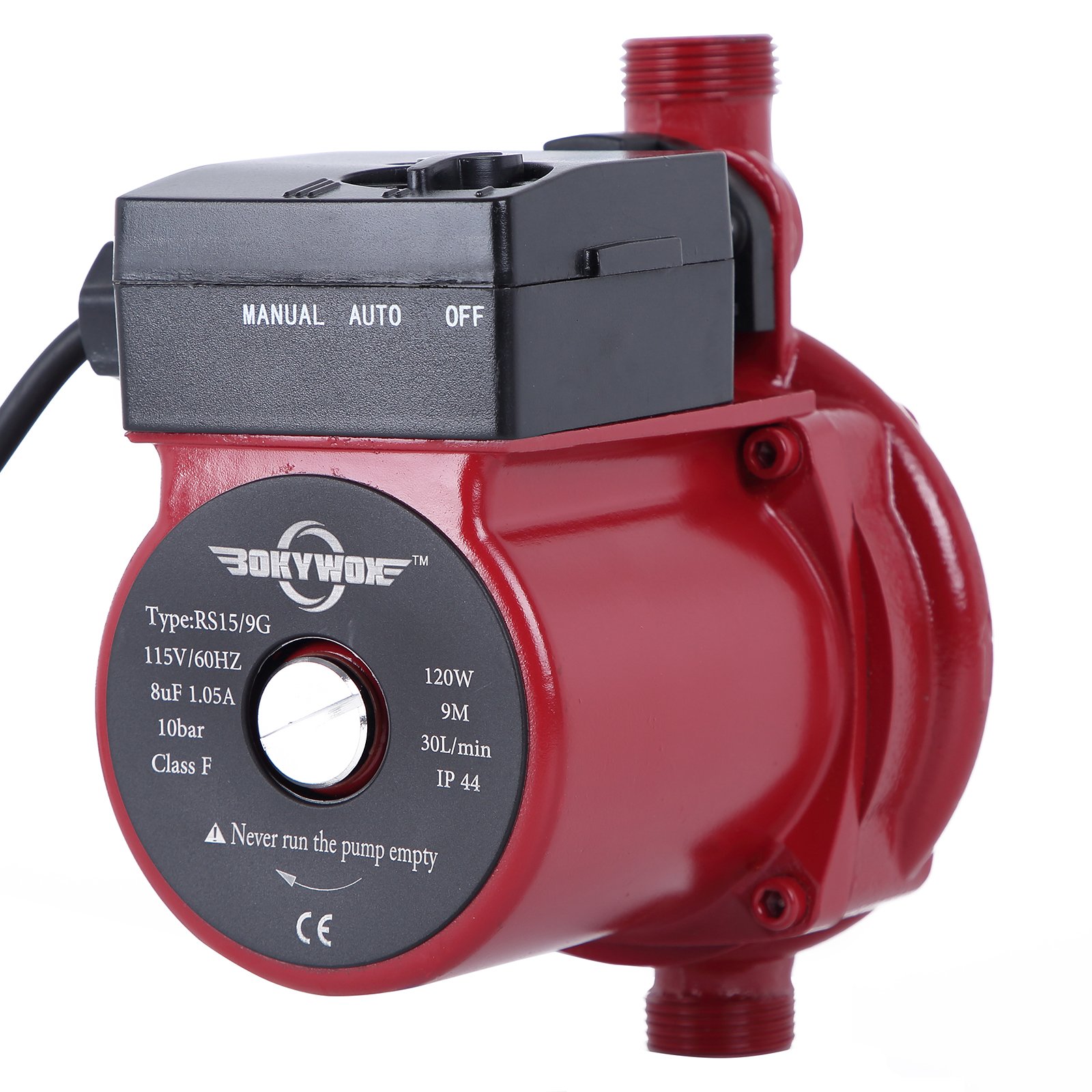 BOKYWOX 110V Hot Water Circulation Pump 3/4
