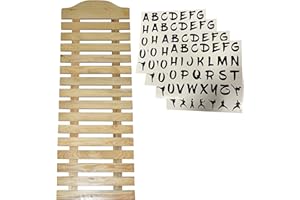 VICTORY MARTIAL ARTS 15 (Fifteen) Belt Karate Martial Arts Belt Display - Thick Spruce Wood