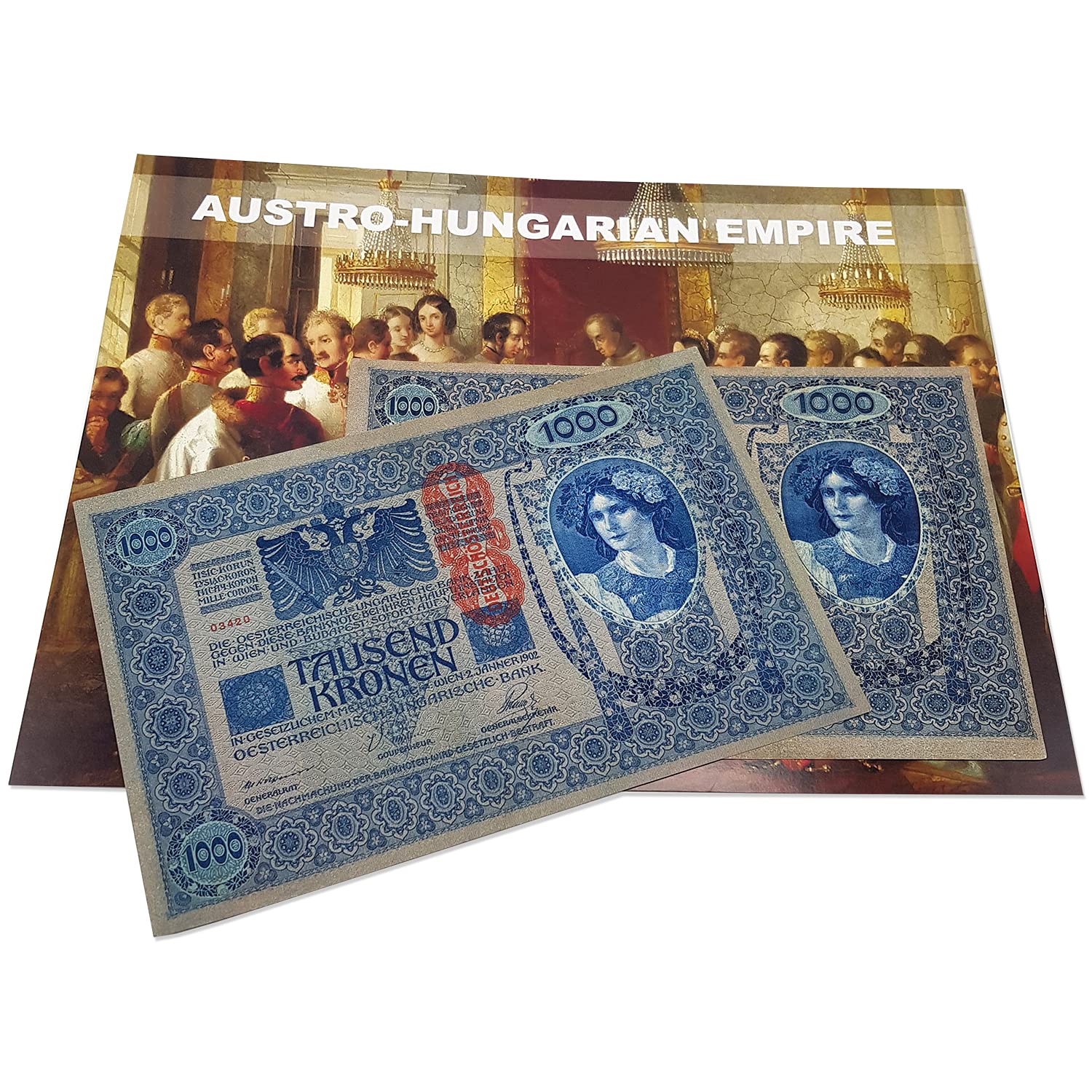 IMPACTO COLECCIONABLES Ancient Banknotes - The 10 Language Banknote, Austro-Hungarian Empire 1918-19