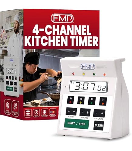 Amazon.com: FMP Digital 4 Channel Commercial Kitchen Timer