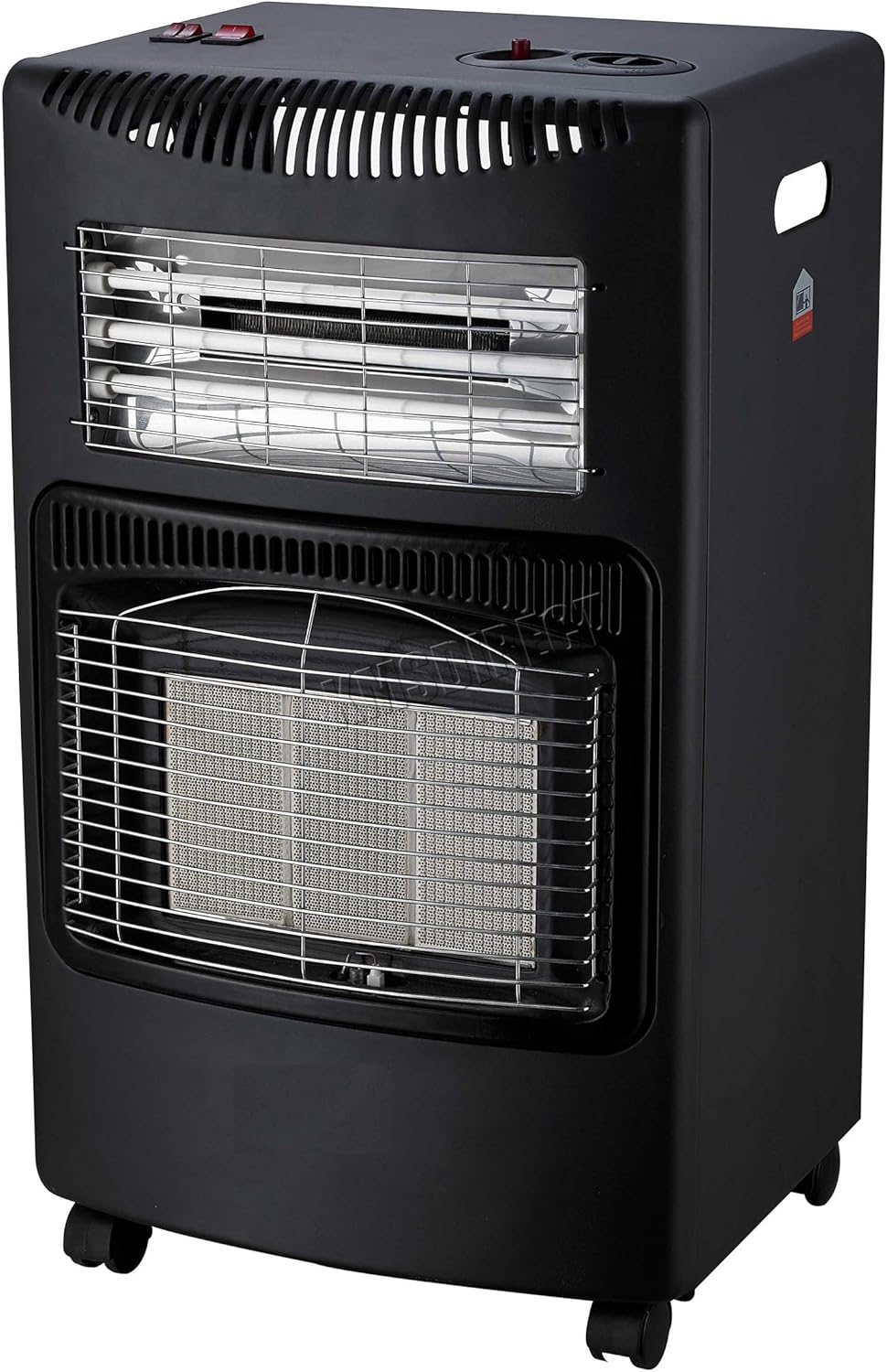 FoxHunter Gas & Electric Combo Heater Built In Fan Gas or Electric