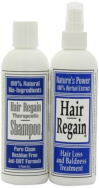 Amazon Com Hair Regain Hair Loss Treatment Hair Thickening Shampoo No Sulfates Beauty