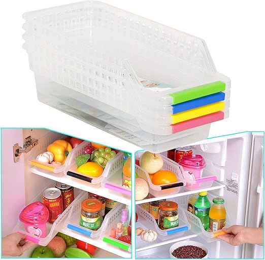 Amazon Com Hapileap Fridge Drawer Organizer Unique Design Pull