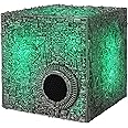 FAMETEK Star Trek Borg Cube Bluetooth Speaker with Green Illumination, Sound Effects & Borg Quotes – Memorabilia, Gifts, Gadgets, Collectibles for Star Trek Fans