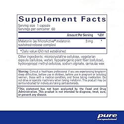 Pure Encapsulations Melatonin-SR - Extended Release