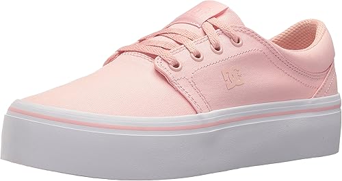 tenis dc trase tx rosa