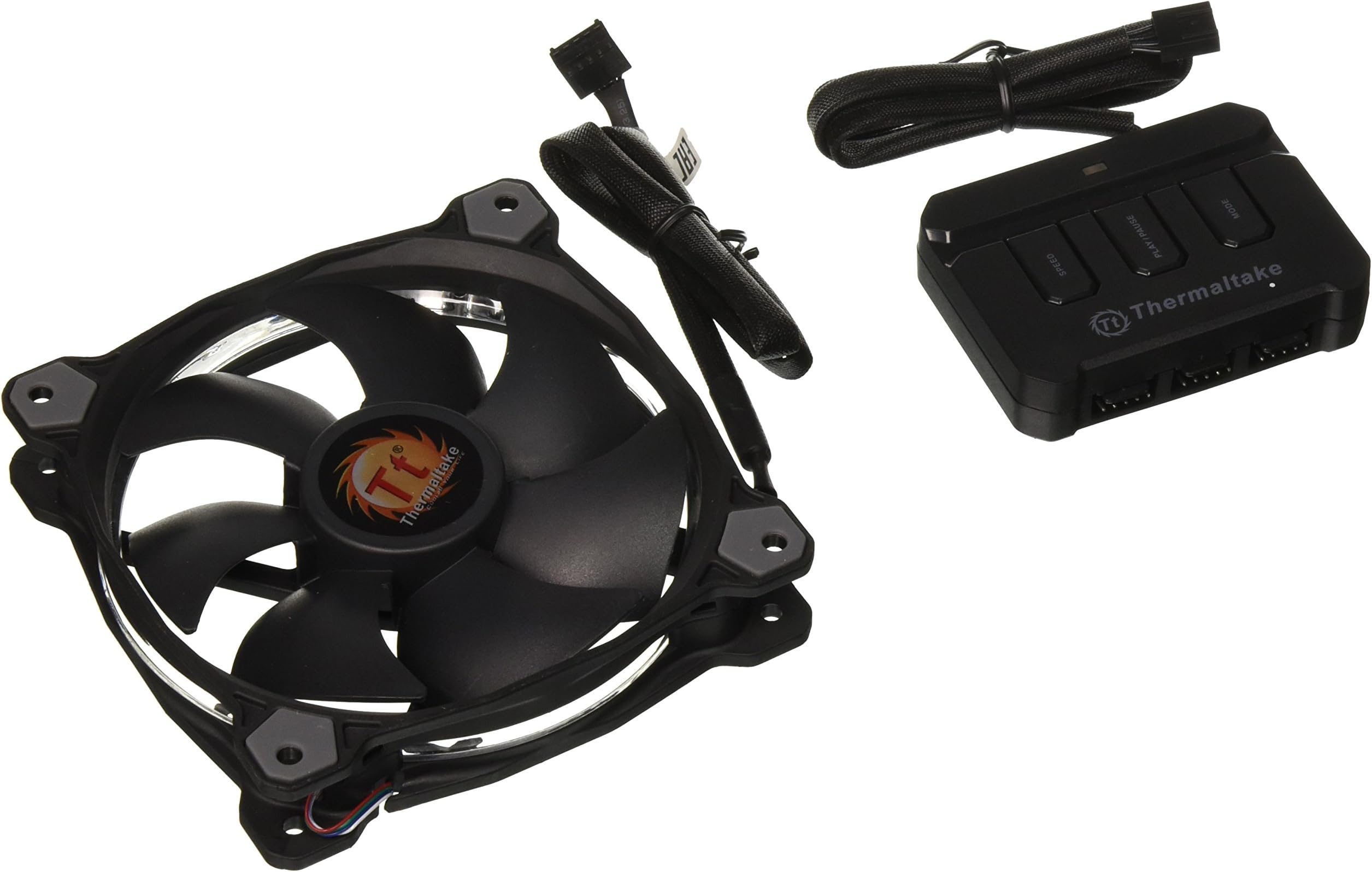 Thermaltake Riing 12 RGB LED 120mm Adjustable Color Case Radiator Fan