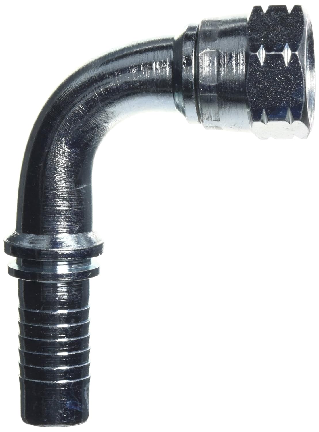 Gates Fluid Power 712510068 10EX10FJX90S 5/8 Bore To 7/8 Excellium Jic Female, 90 Degree Short