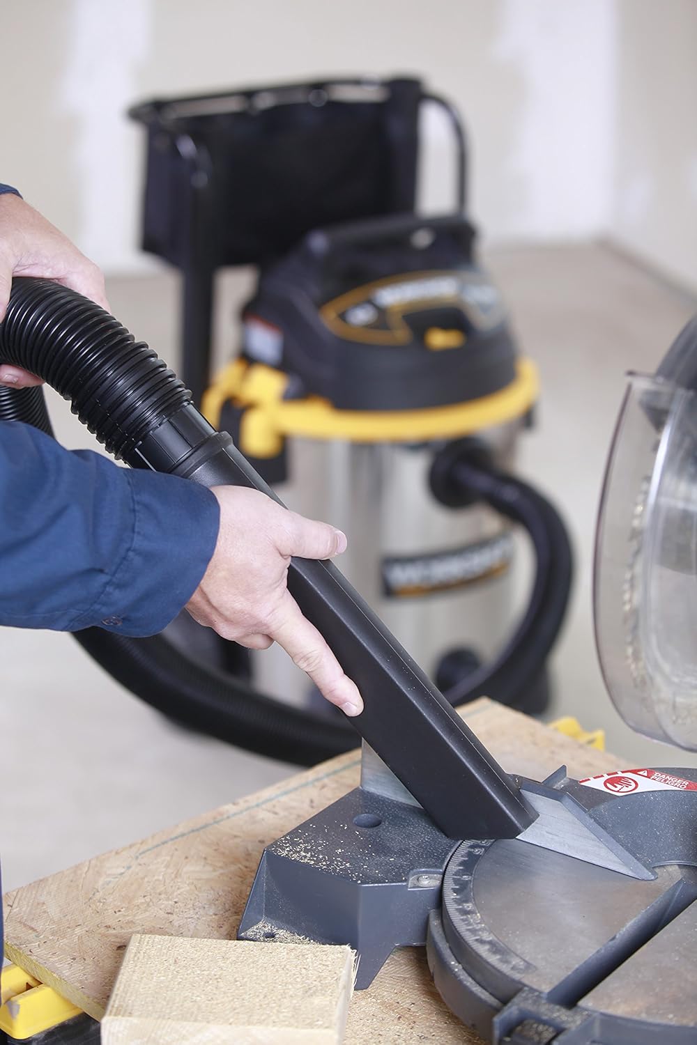 Wet/Dry Vacs WS1600SS Stainless Steel 6.5Peak Wet Dry Vacuum