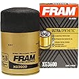 FRAM Ultra Synthetic Automotive Replacement Oil Filter, Designed for Synthetic Oil Changes Lasting up to 20k Miles, XG3600 with SureGrip (Pack of 1)