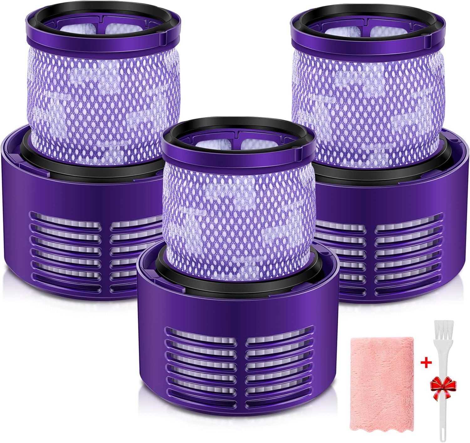 Dyson V10 Filters, 3 Pack Dyson V10 Filters for Cyclone Series, V10 Absolute, V10 Animal, V10 Total Clean, 969082-01.(3 Pack)