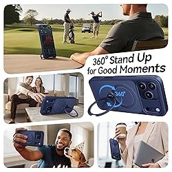 CASEKOO Blue for iPhone 13 Pro Max Case with 360
