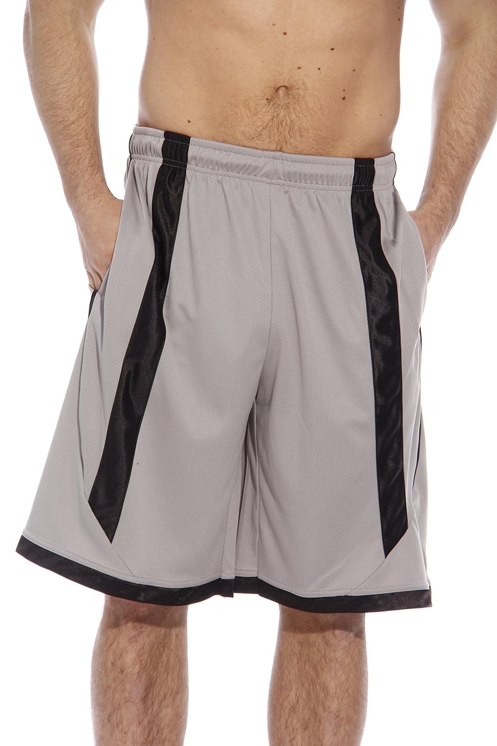 At The Buzzer Athletic Basketball Shorts for Men Sports & Fitness