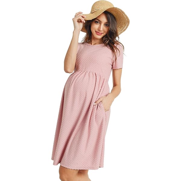 sachin and babi light blue dress HELLO MIZ Women's Maternity Empire Waist Casual Dress, Dusty Sage, Small at  Amazon Women's Clothing store