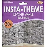 Beistle Stone Wall Scene Setter