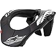 Alpinestars 6540118-12 Unisex-Adult Youth Neck Support Black/White (Multi, one_size)