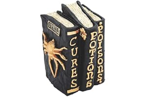 Fun Express Witch and Wizard Spellbook Tabletop Halloween Decoration - Halloween Home Decor