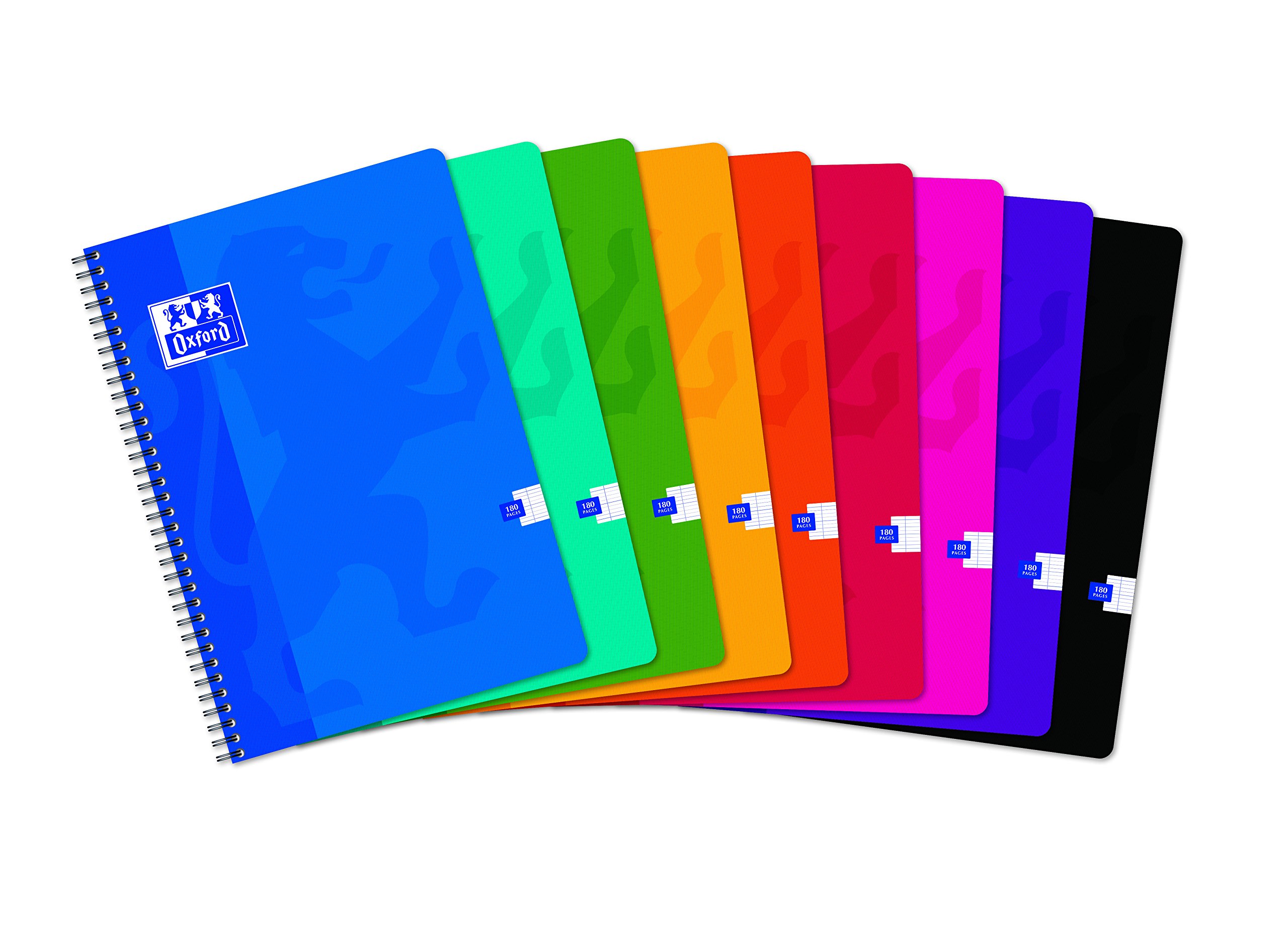 Oxford Office Classique 100103358 School Books Squared 21 x 29.7 cm 180 Pages Pack of 5