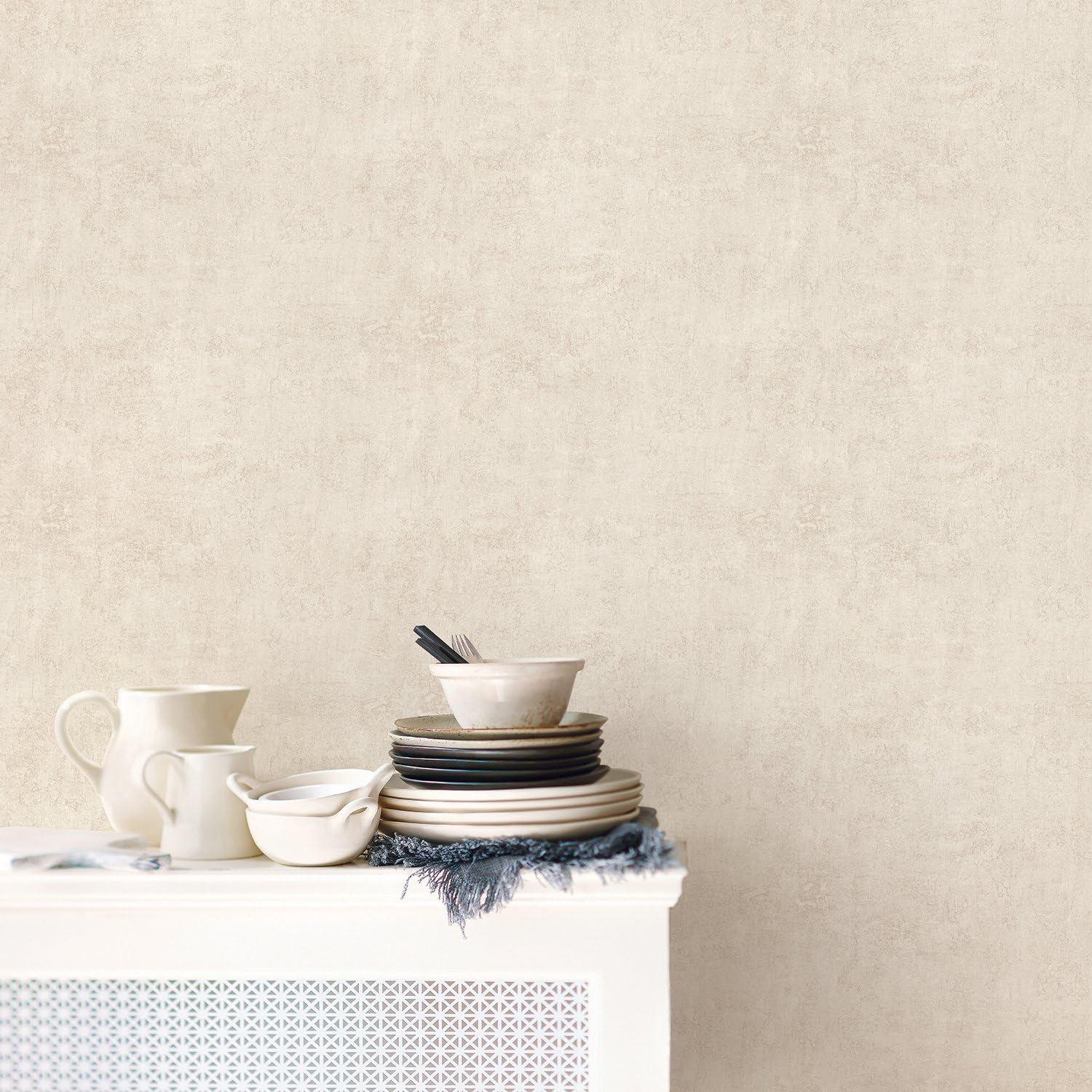 Galerie G67487 Natural FX Wallpaper Roll, Beige - Image 3