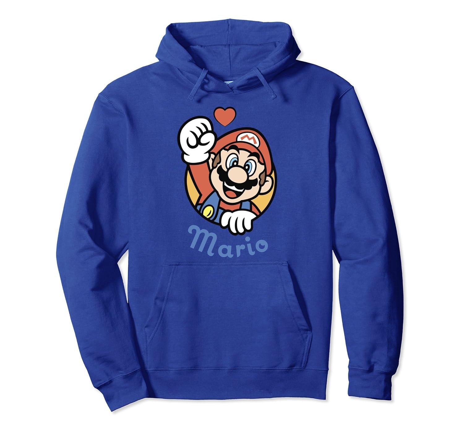 Nintendo Super Mario Heart Portrait Graphic Hoodie-anz