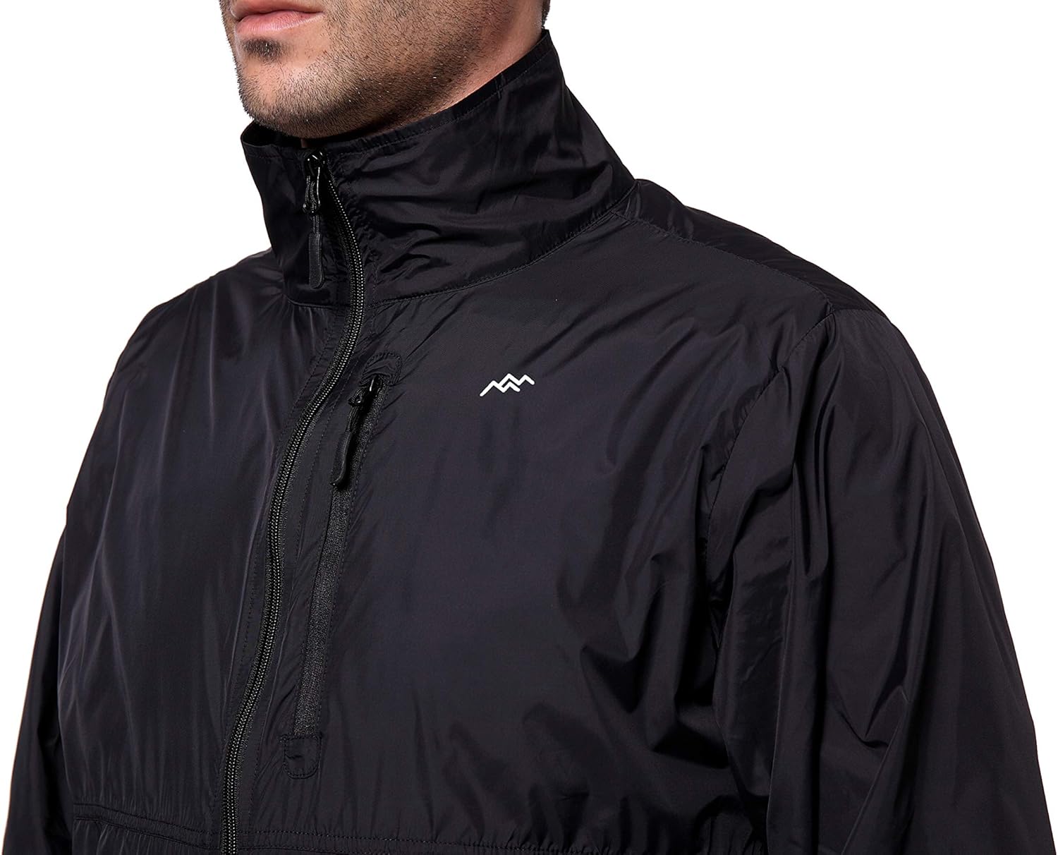 TRAILSIDE SUPPLY CO. Mens Windbreaker Jackets Lightweight Packable Jacket,Windproof and Dustproof: Clothing