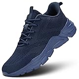 Luogoks Mens Road-Running Shoes Walking Shoes