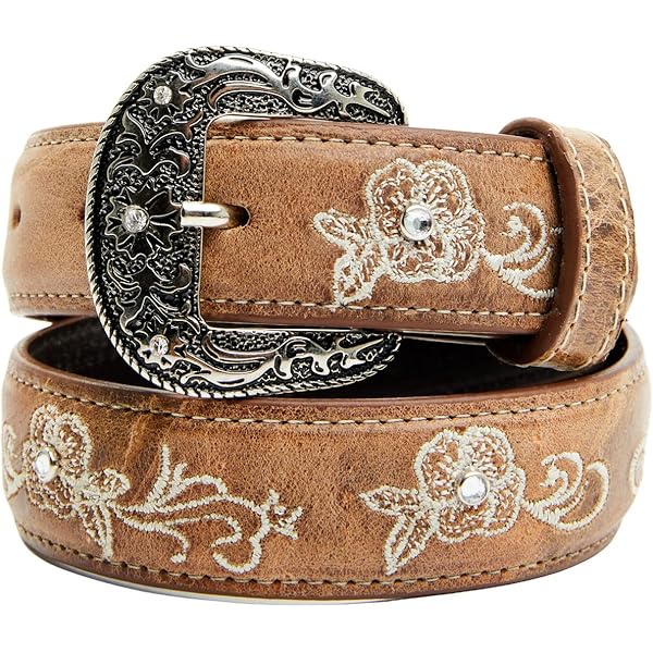 Amazon.com: Shyanne Girls' Little Lasy Floral Western Belt