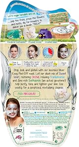 7th Heaven Silver Easy Peel Off Face Mask Smithsonite Orchid Violet Deep view 2