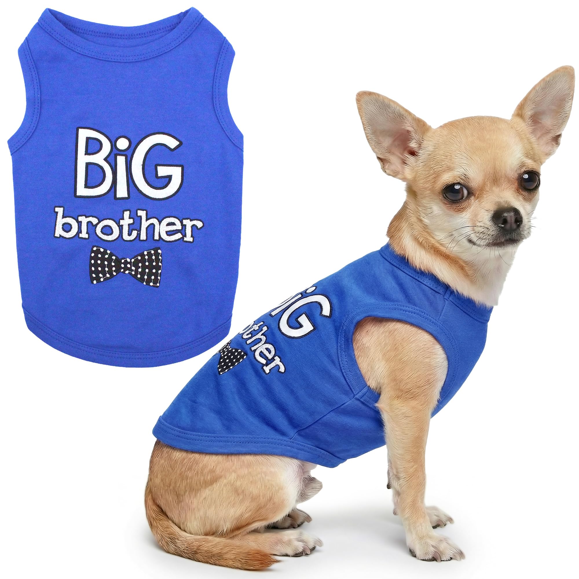 Parisian Pet Big Brother Dog Tank Blue