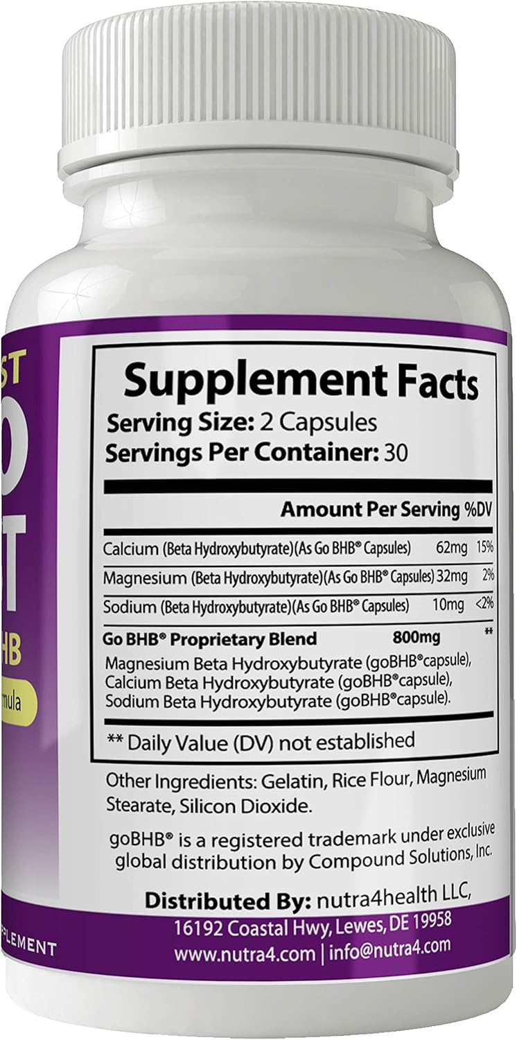 Ultra Fast Keto Boost Advanced Ketones Natural BHB Ketogenic Weight