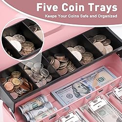 KYODOLED Combination Lock Safe Box with Cash
