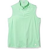 PUMA pumagolf 2020 Women's Daily Mockneck, Mist Green, x Small