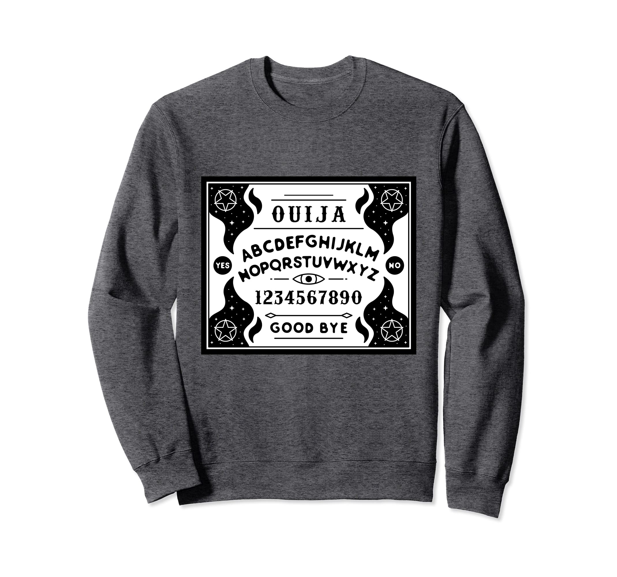 Ouija Board Creepy Horror Game Playing Halloween Art Sweatshirt