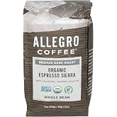 Allegro Coffee Organic Espresso Sierra Whole Bean Coffee, 12 oz