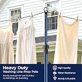Vivo Technologies 2.4M Telescopic Washing Line Prop Pole - Set of 2 view 4