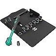 WERA - 05005531001-8100 SB 13 Zyklop Comfort Ratchet Set, reversing Lever, 3/8" Drive, Imperial, 11 Pieces