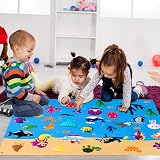 WATINC 45Pcs Sea Animals Felt Story Board Kit Ocean World 41.3x29.5 in view 6