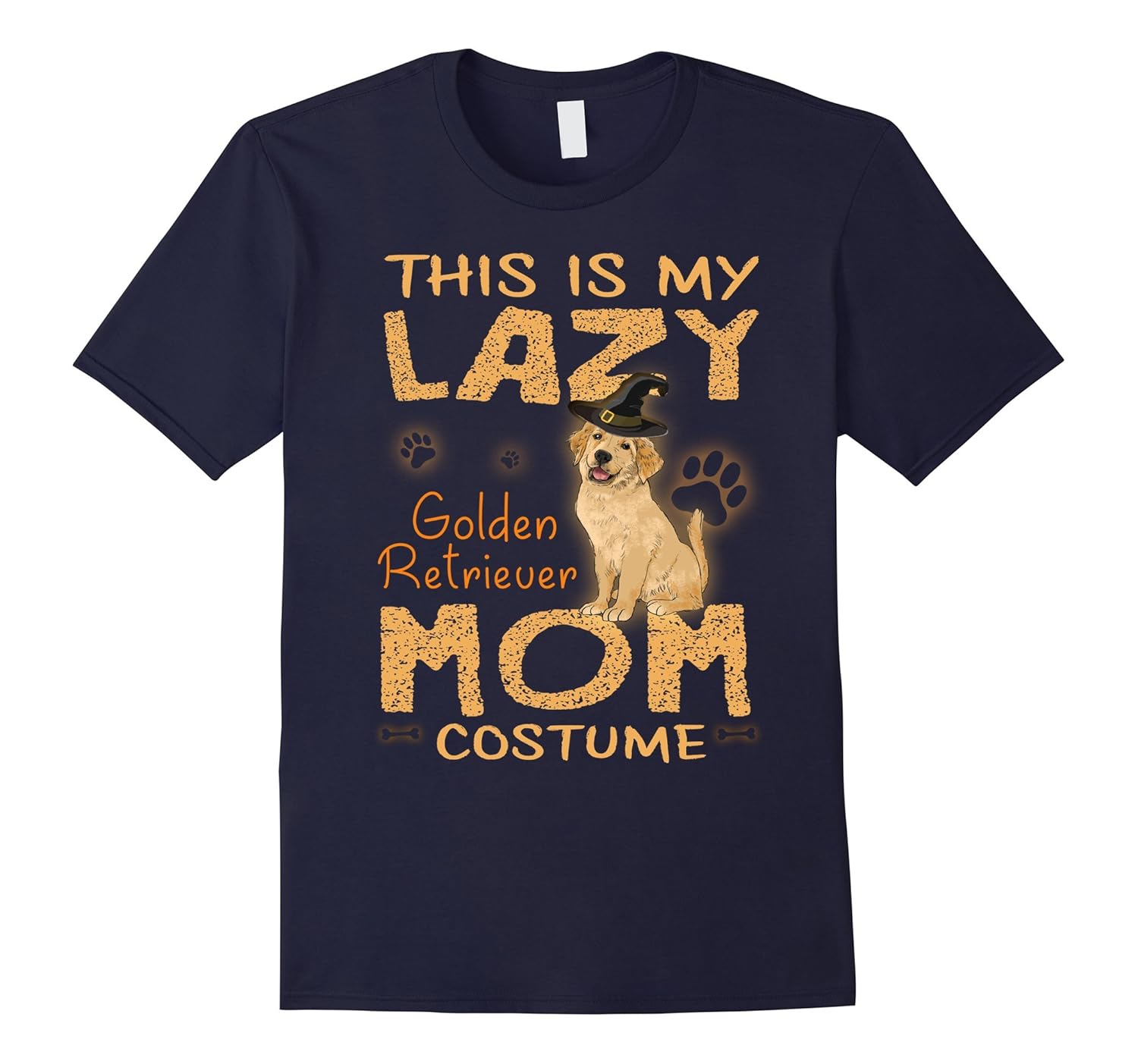 This Is My Lazy Golden Retriever Mom Costume Halloween Shirt-ANZ