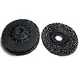 SIGNI S/C Plastic Back Grinding Disc for Granite/Marble/Concrete and Glasses (8 Grit, 4.5 inch)