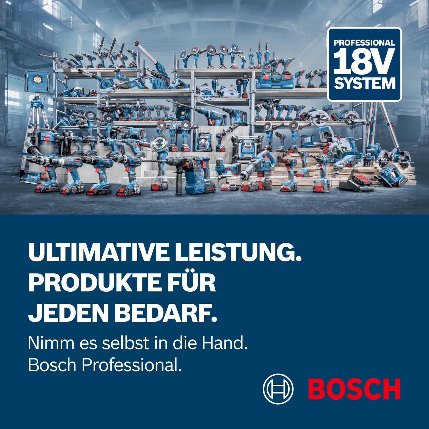 Bosch Professional 18V System Akku Bohrhammer GBH 18V-26 (SDS Plus, Bohr-Ø max: Beton/Stahl/Holz 26/13/30mm, inkl. Zusatzhandgriff, Tiefenanschlag 210mm, Maschinentuch, L-BOXX, ohne Akku/Ladegerät) 8