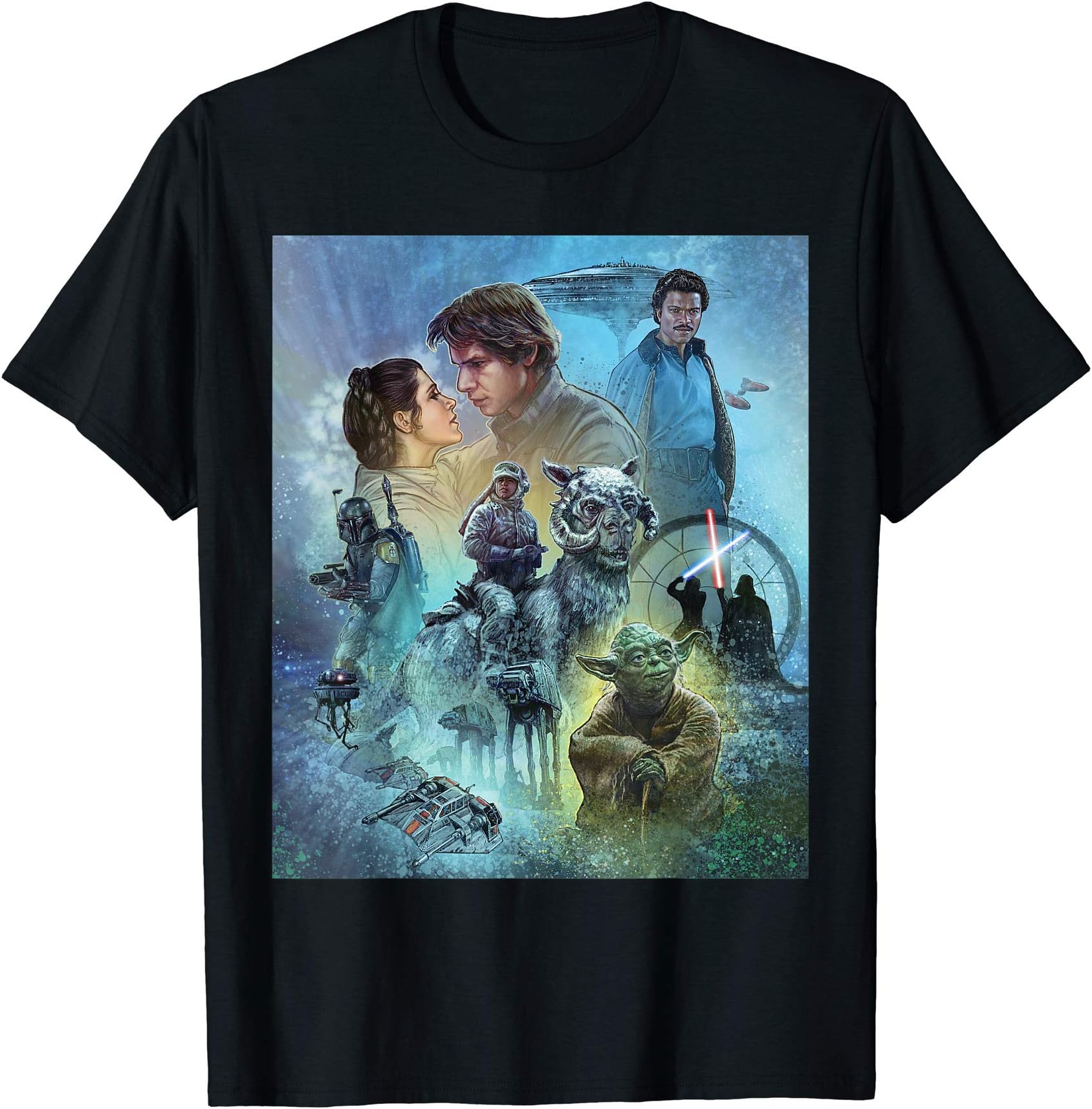 Star Wars Celebration Mural The Empire Strikes Back T-Shirt