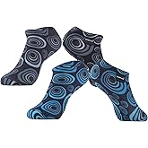 RANDY SUN Waterproof Socks, Unisex Cycling/Hunting/Fishing/Running Ankle Socks 1&2 Pair