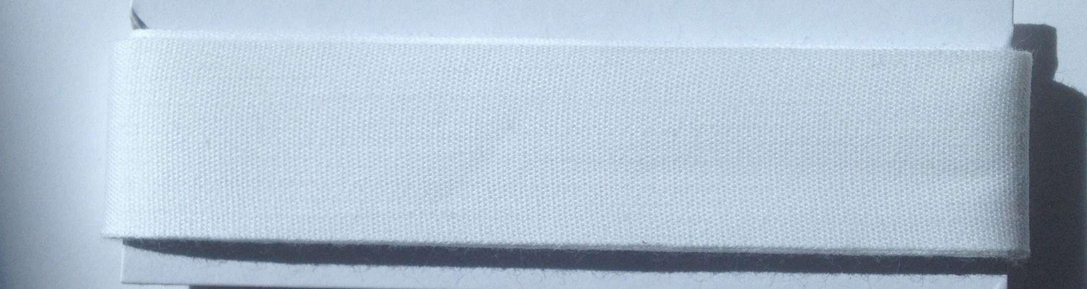 Prym Cotton Tape 25 mm White